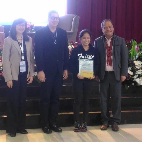 Biology Alumna Wins 1st Place in National Health Research Confab during the 12th Philippine National Health Research System (PNHRS) week at CAP John Hay Trade and Cultural Center in Baguio City on August 6-9, 2018